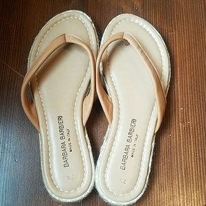 BARBARA BARBIERI ITALIAN SANDALS 7.5